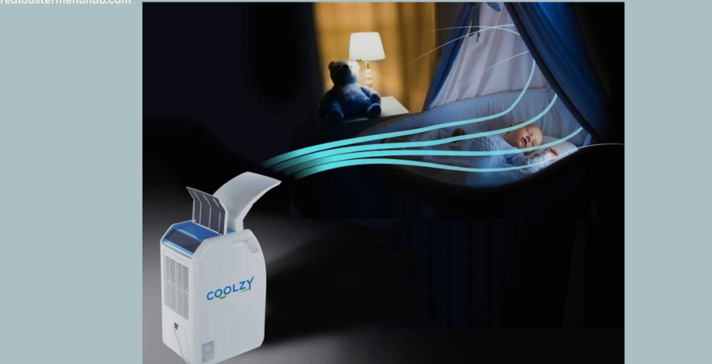 Portable air conditioner for a boat cabin
