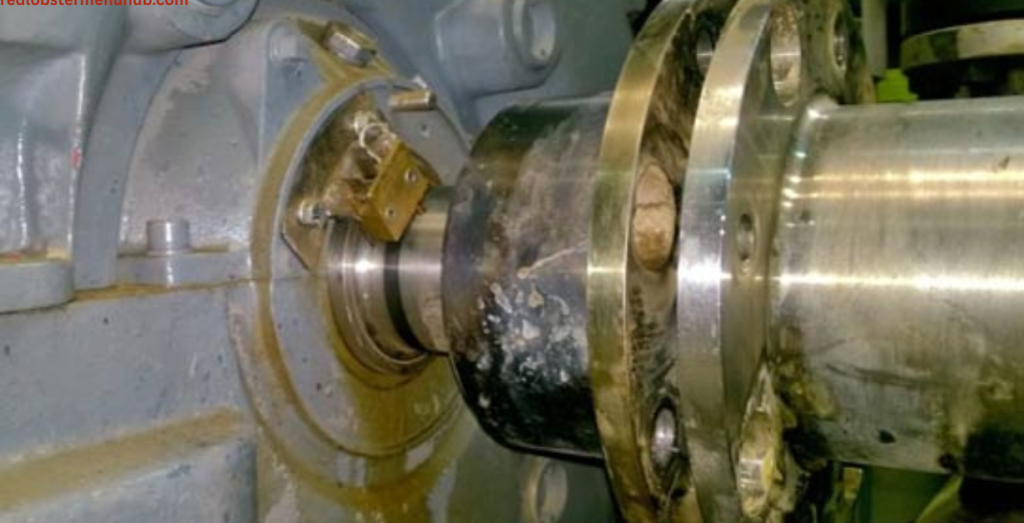 Excess grease contributing to premature wear in boat winch components