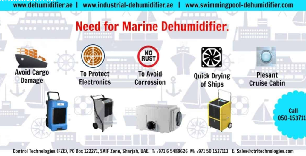 Different types of dehumidifiers for boat cabins