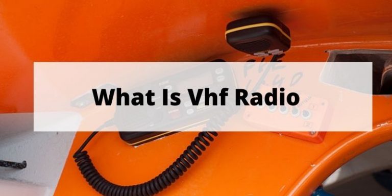 What Is Vhf Radio
