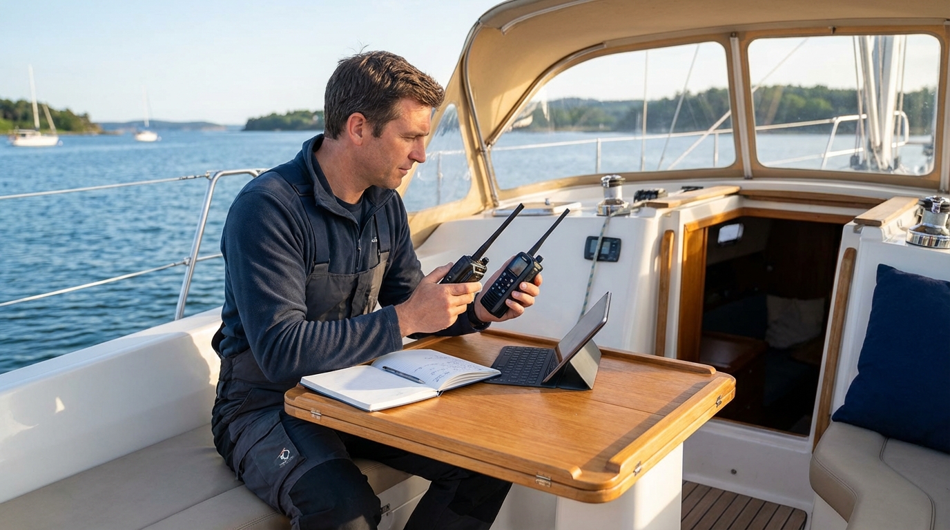 Boating and Marine Accessories professional working on 