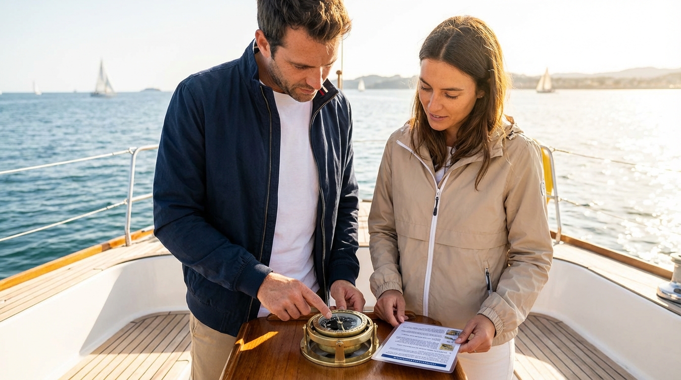 Boating and Marine Accessories professional working on