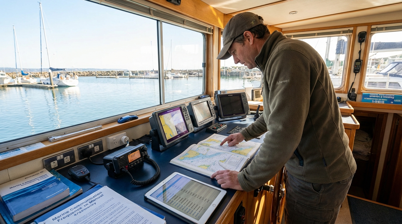 Boating and Marine Accessories professional working on