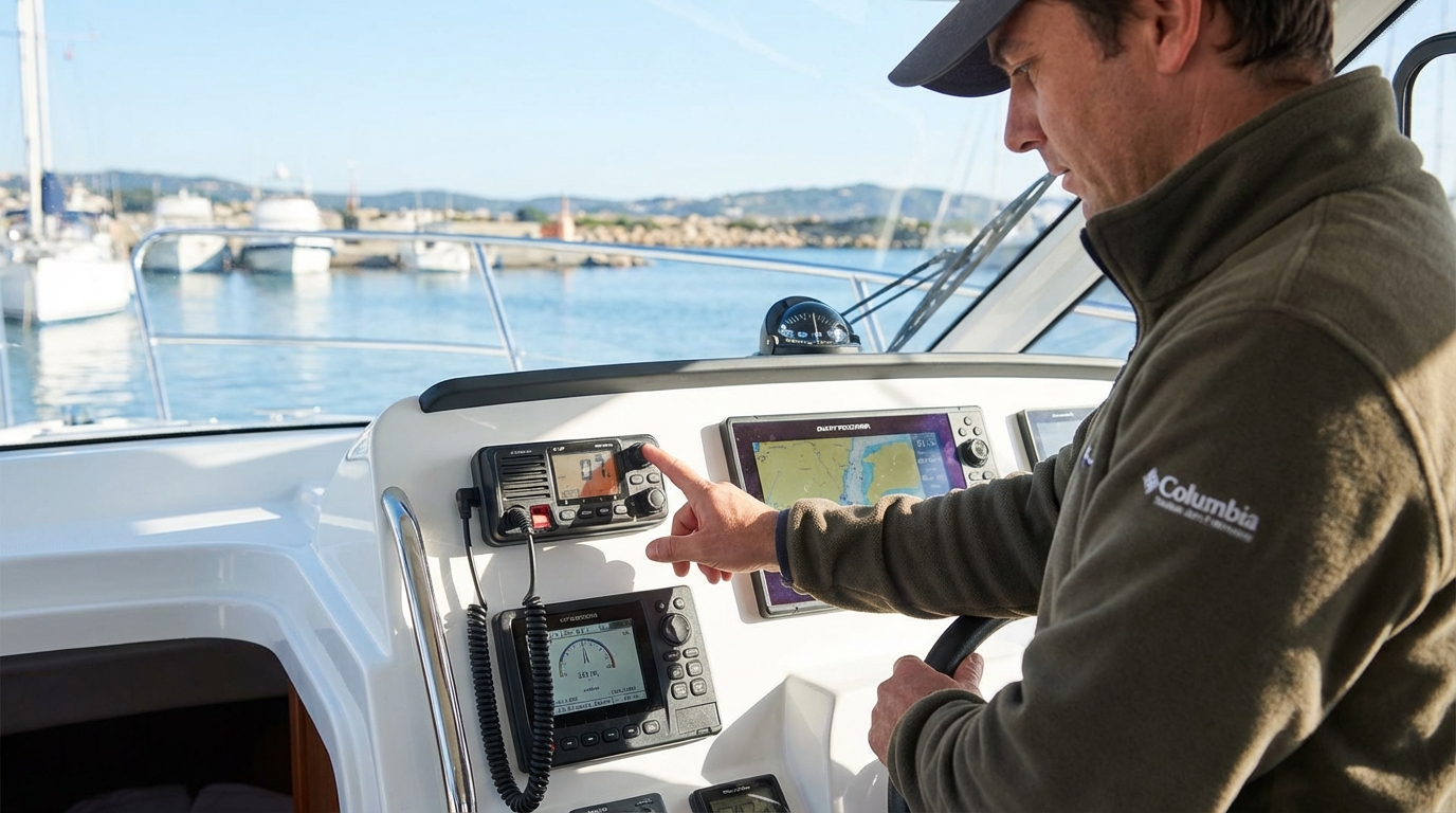 Boating and Marine Accessories professional working on