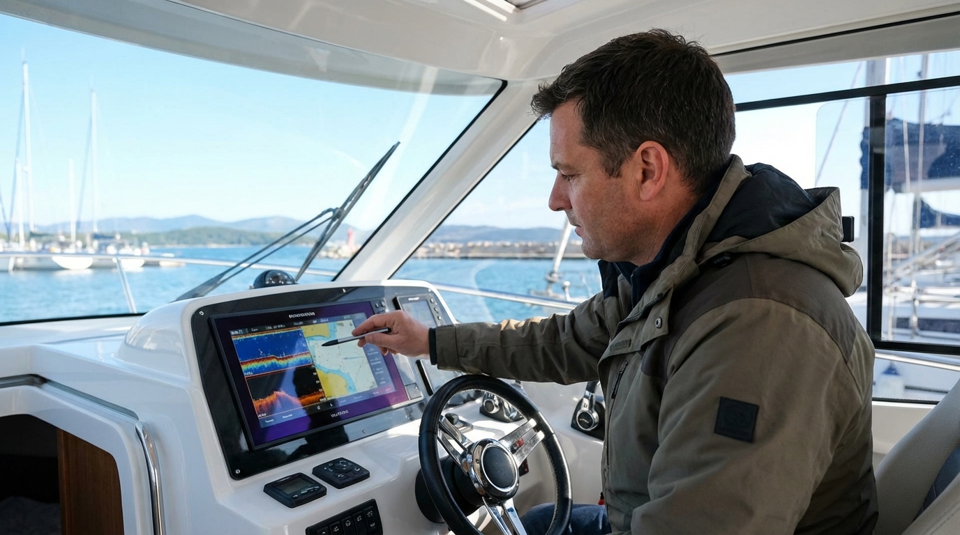 Boating and Marine Accessories professional working on