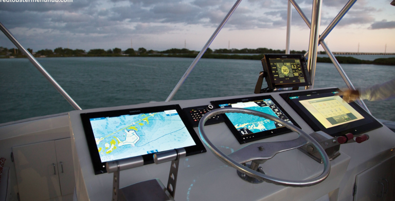 Boat Wi-Fi extender improving wireless signal on a boat